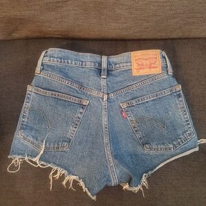 Levi's Classic Blue Denim Shorts